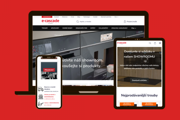 E-shop CASCADE kuchyně