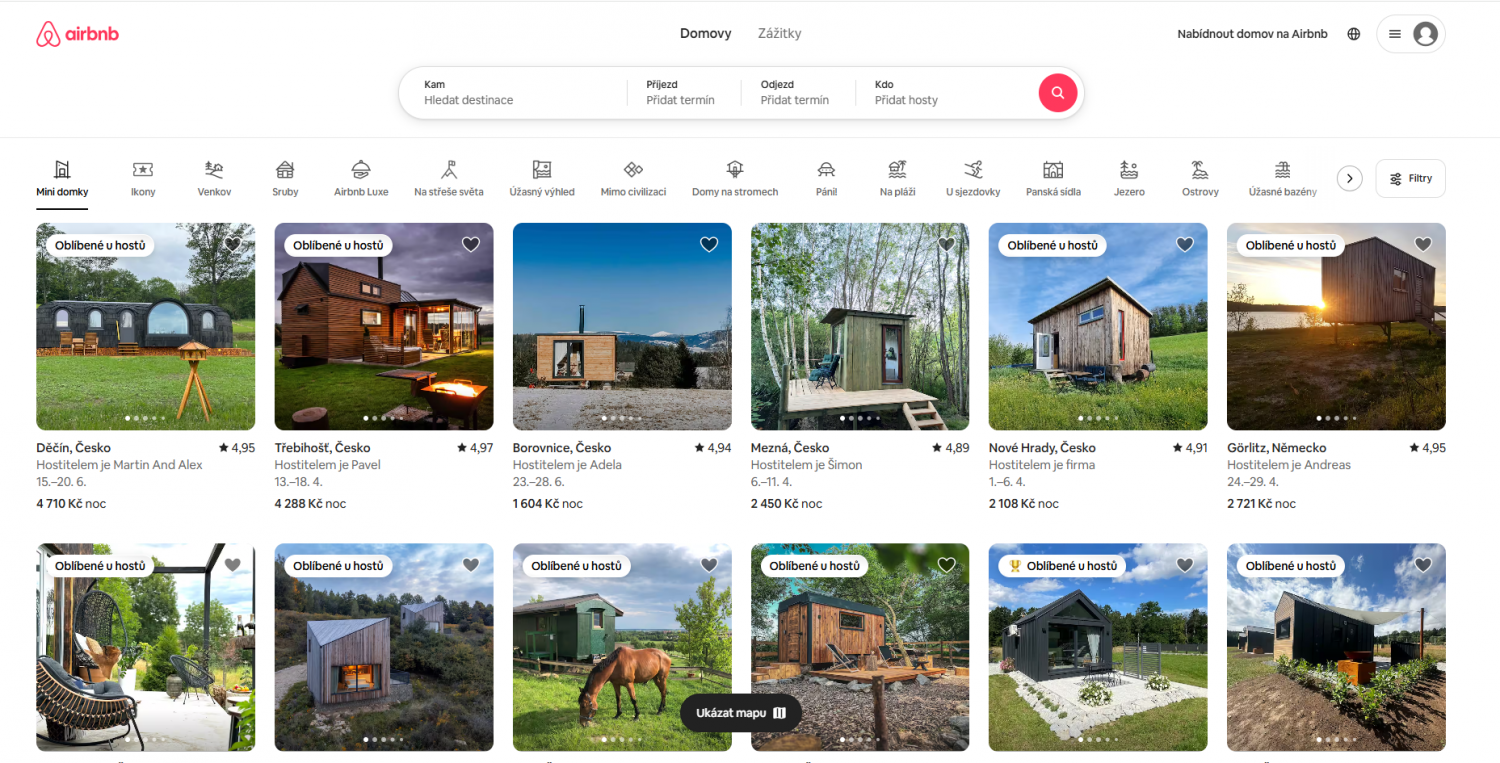 UX design Airbnb
